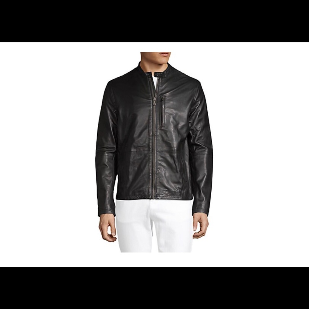 COPY - John Varvatos leather jacket worn 3 times